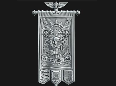 S Skulls Banner