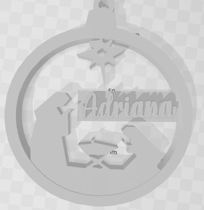 Adriana Christmas sphere