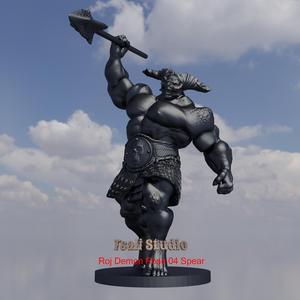 Roj Demon Pose Spear