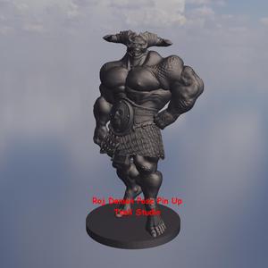 Roj Demon Pose Pin Up