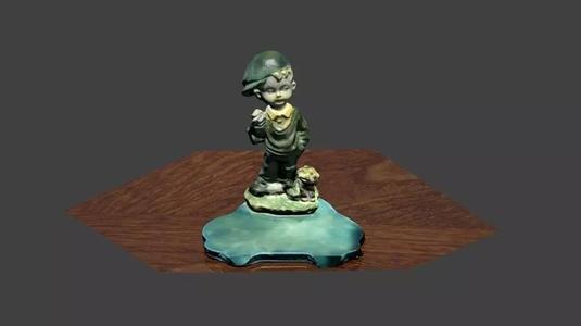 Boy dog adornment souvenir