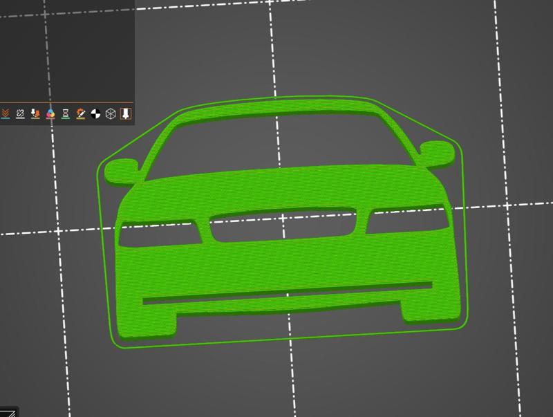 Ford Crown Victoria toothpaste squeezer