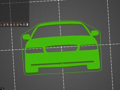 Ford Crown Victoria toothpaste squeezer