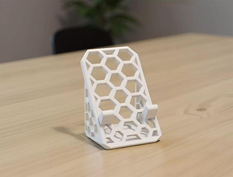 Honeycomb Phone Stand 3D Printable