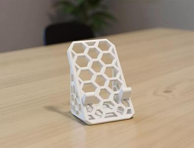 Honeycomb Phone Stand 3D Printable