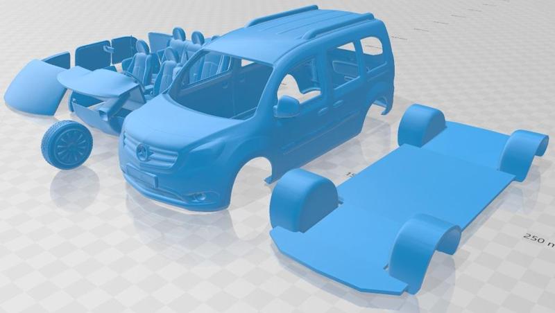 Mercedes Citan Printable Van