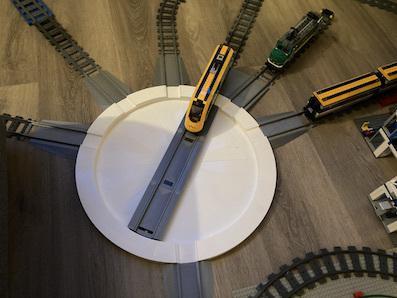 train turntable extention set