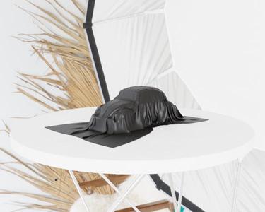 3D Printable Volkswagen New Beetle - Sliced Design with Base