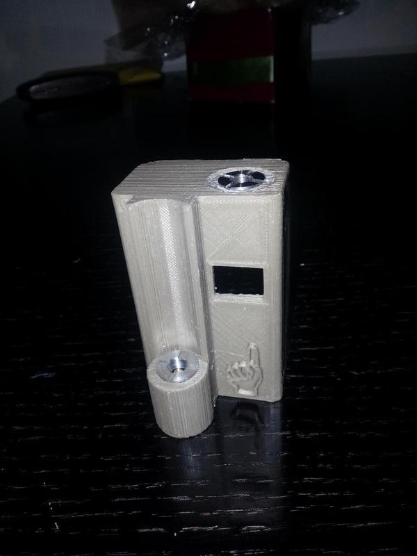 duobox mod designed for sx350 chip and holds kayfun mini 14mm-18mm and 22mm rba/rda