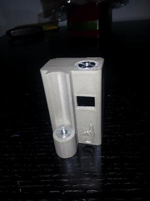 duobox mod designed for sx350 chip and holds kayfun mini 14mm-18mm and 22mm rba/rda