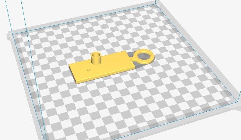 Sujección filamento y centrado husillo Z "Anet A6"