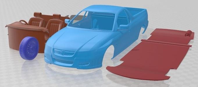 Holden Ute VZ 2004 Printable Car