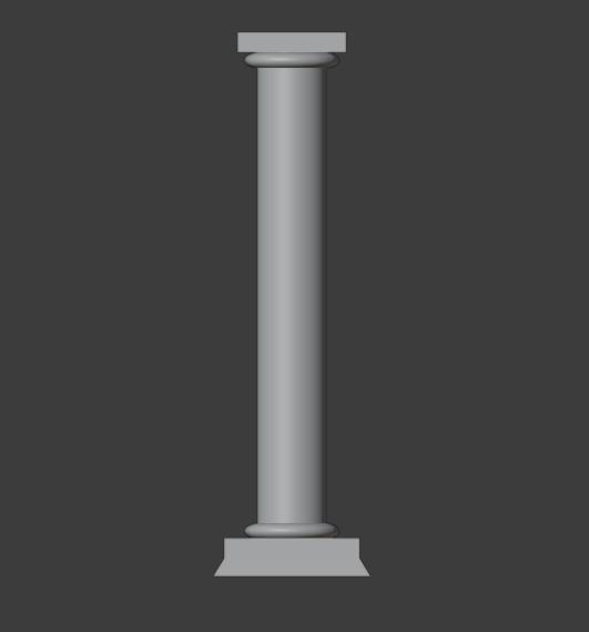 Simple Palace Column