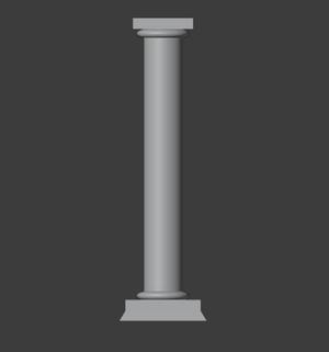 Simple Palace Column