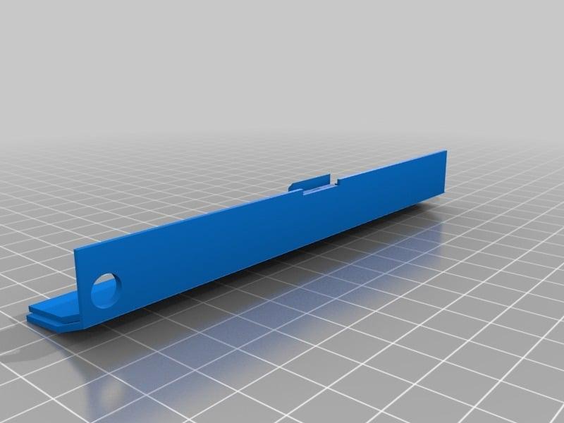 Amiga 500 Expansionport Cover with hole for a switch