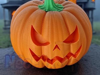 Demonic Halloween Pumpkin
