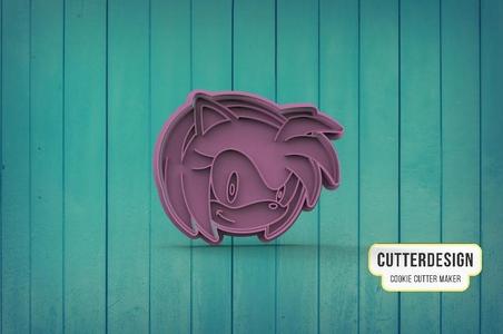 Amy Rose Sonic Cookie Cutter