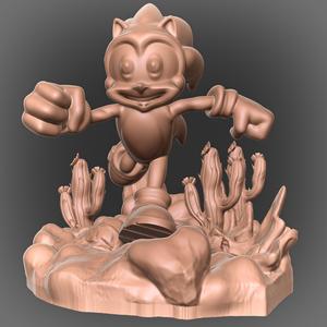 Sonic The Hedgehog Running Miles