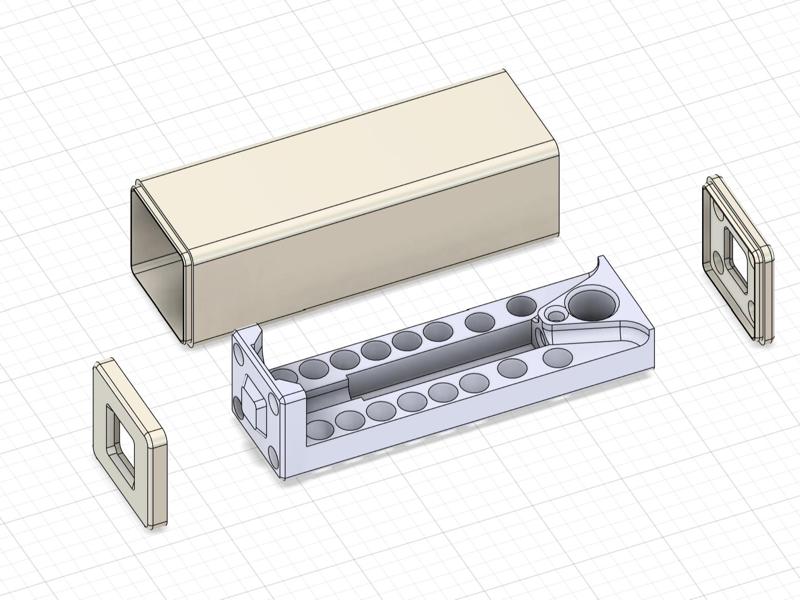 Portable Mini Ratchet Wrench Storage Box