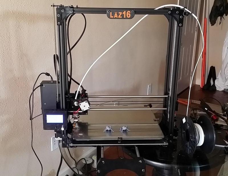 400mm TAZ 1-3 Upgraded to 16"/400mm cubed build area, LaZ16