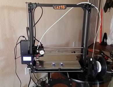 400mm TAZ 1-3 Upgraded to 16"/400mm cubed build area, LaZ16