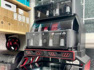 Double AMS Riser stand for D3P Riser H2S, H2D