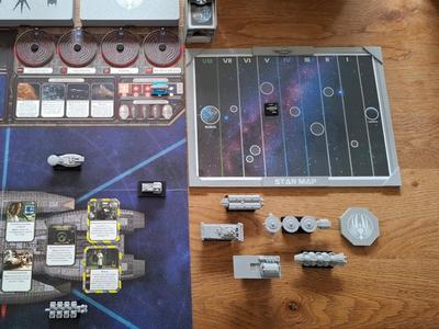 BATTLESTAR GALACTICA - 3D Progress Indicator 