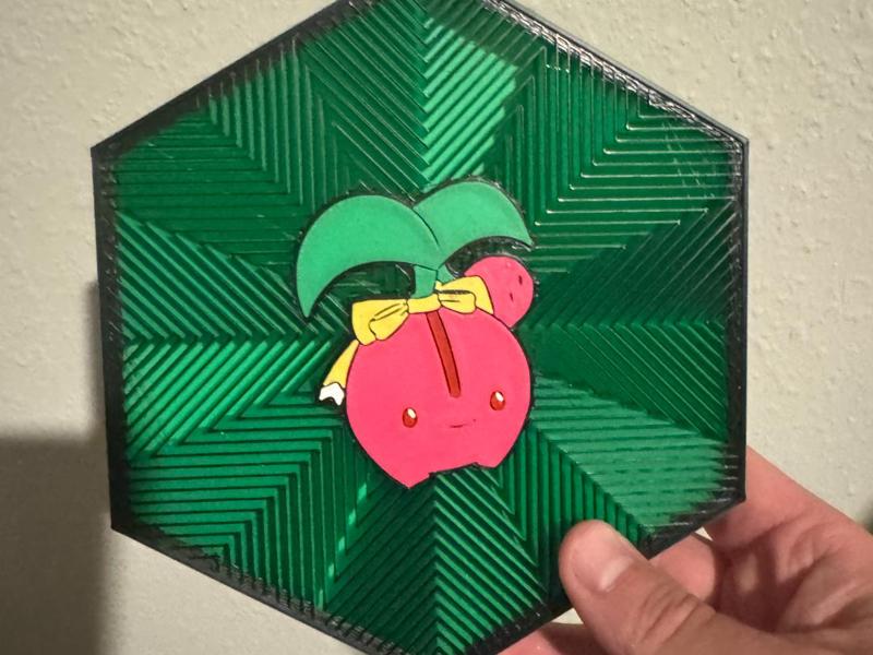#420 Cherubi Hex Wall Art