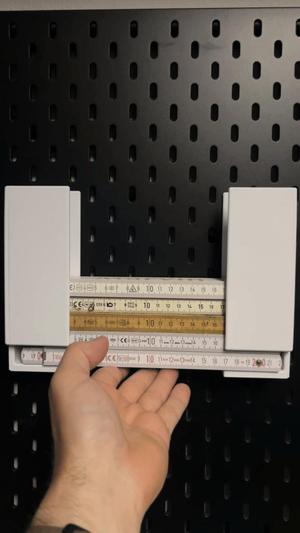 Skadis Folding Rule Holder for Skadis 