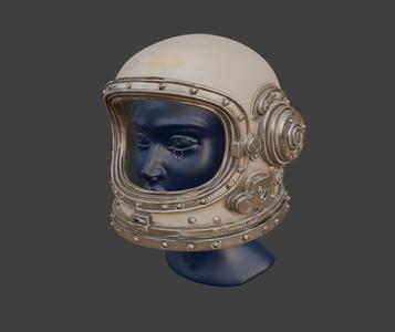 Retro Space Helmet