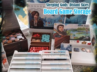 Board Game Storage - Sleeping Gods: Distant Skies