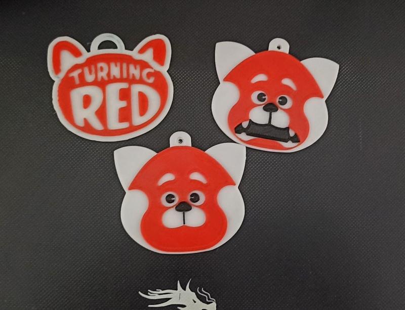 keychain pack Turning Red