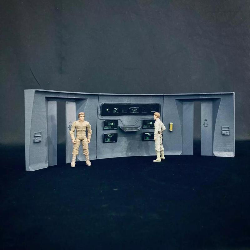 USS Enterprise Bridge Turbolift Doors - The Wrath of Khan