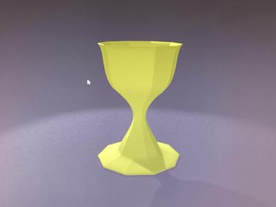Low Polly Goblet 