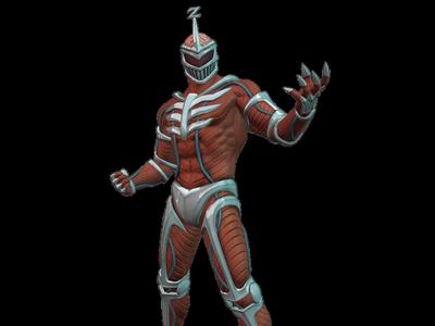 Lord Zedd Full Costume Parts With Helmet & Staff 