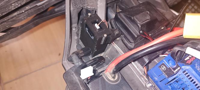 Traxxas XRT Skyrc Thermologger DUO TLD001 mount