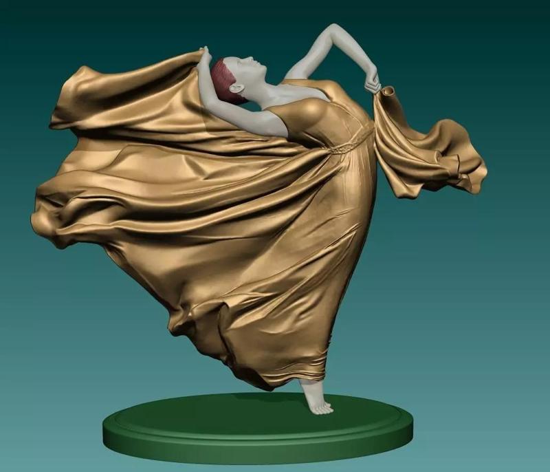 Girl in ballet dance