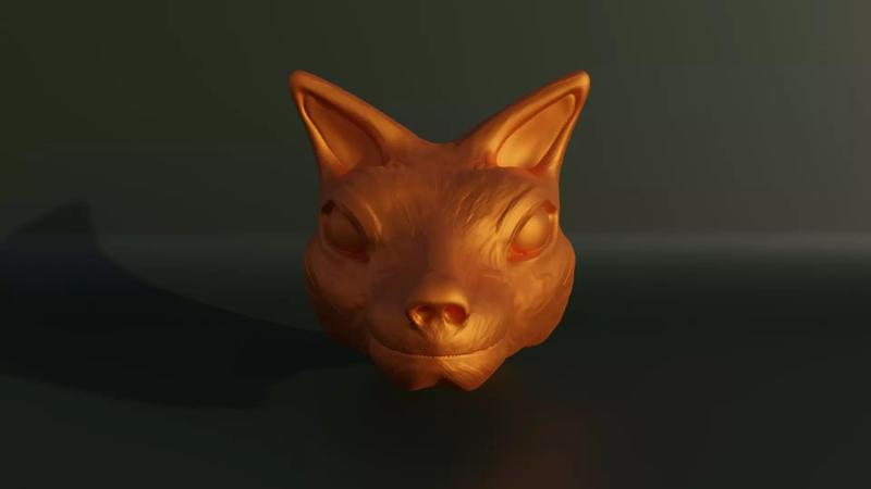 Fox Bust - Animal Bust