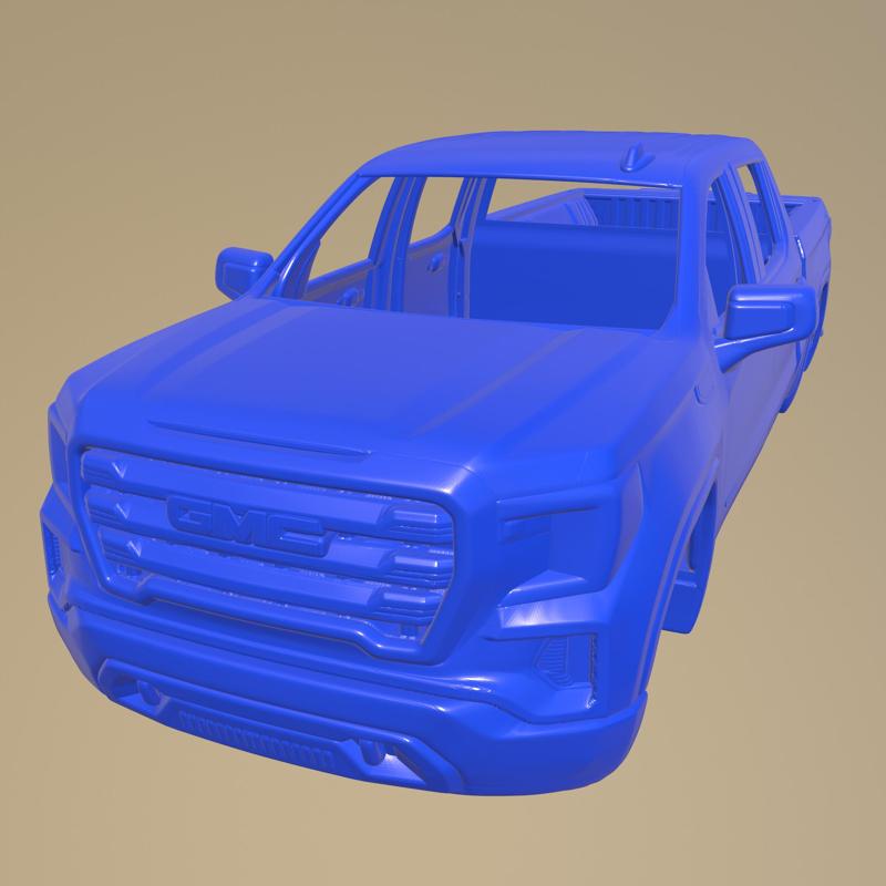 GMC SIERRA CREW ELEVATION 1500 2020 PRINTABLE CAR BODY