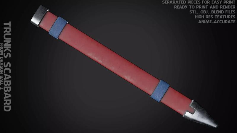 Dragon Ball Trunks Scabbard for Cosplay