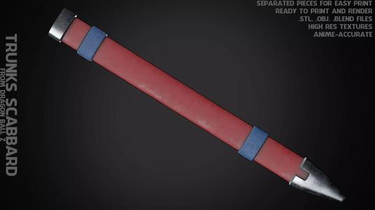 Dragon Ball Trunks Scabbard for Cosplay