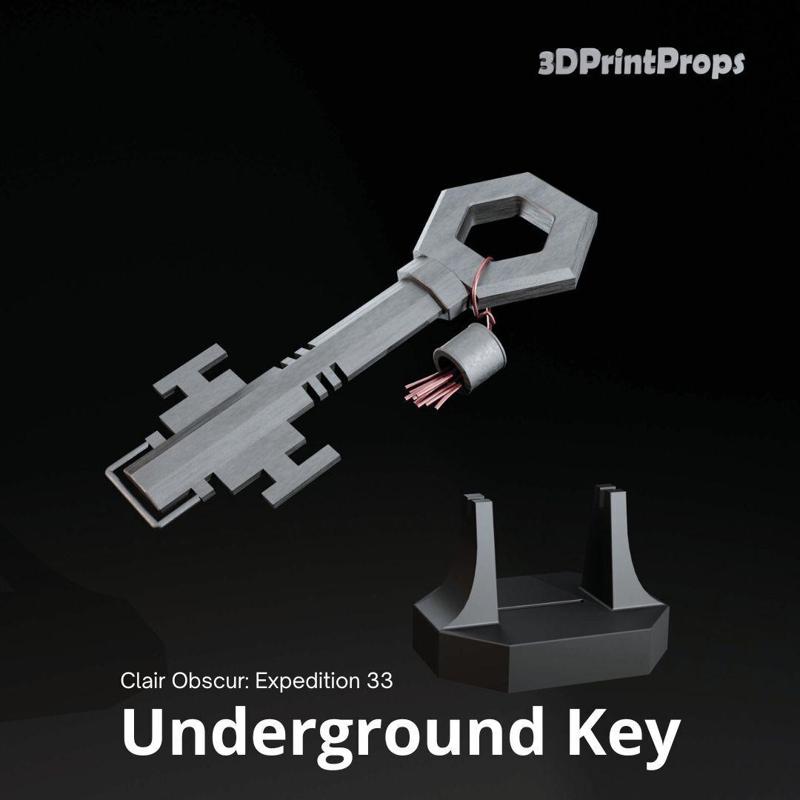 Underground Key from Expedition 33 with stand