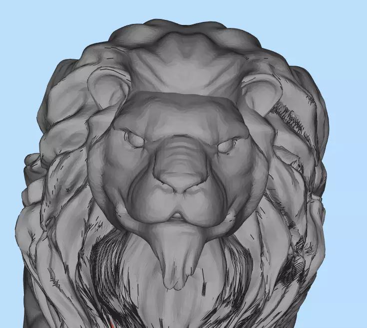 lion and  tiger