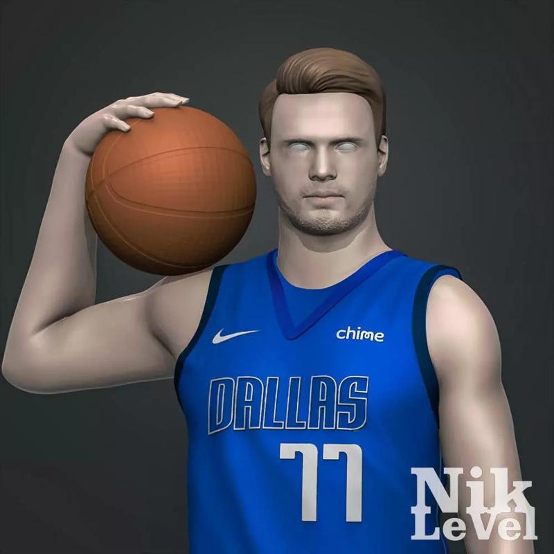 Luka Doncic 3D Printable