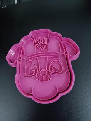 Paw Patrol Rubble Cookie Cutter 10cm