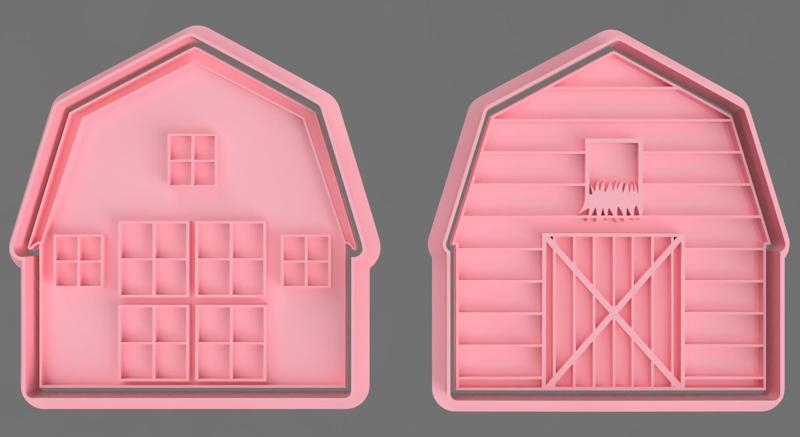 FARM CUTTER FOR COOKIE AND FONDANT