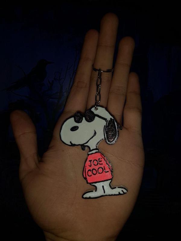 Joe Cool keychain