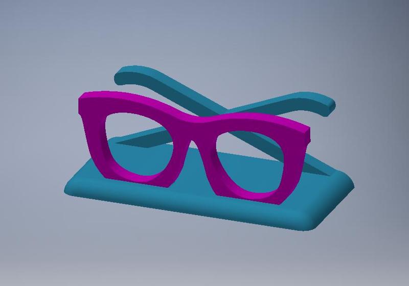 Glasses Business Card Holder