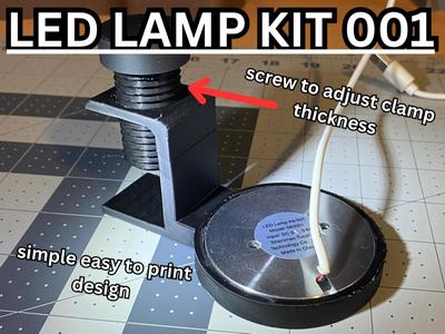 adjustable led light 001 holder
