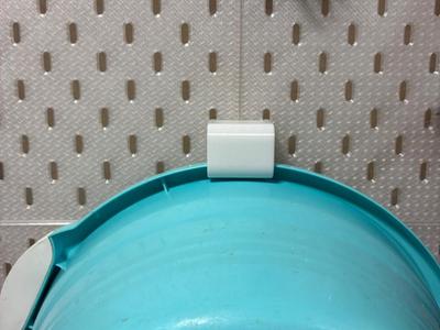 Pegboard Washbasin Hook